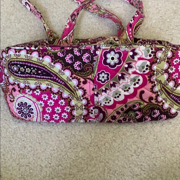 Vera Bradley Very Berry Paisley purse and tech case - Picture 7 of 10
